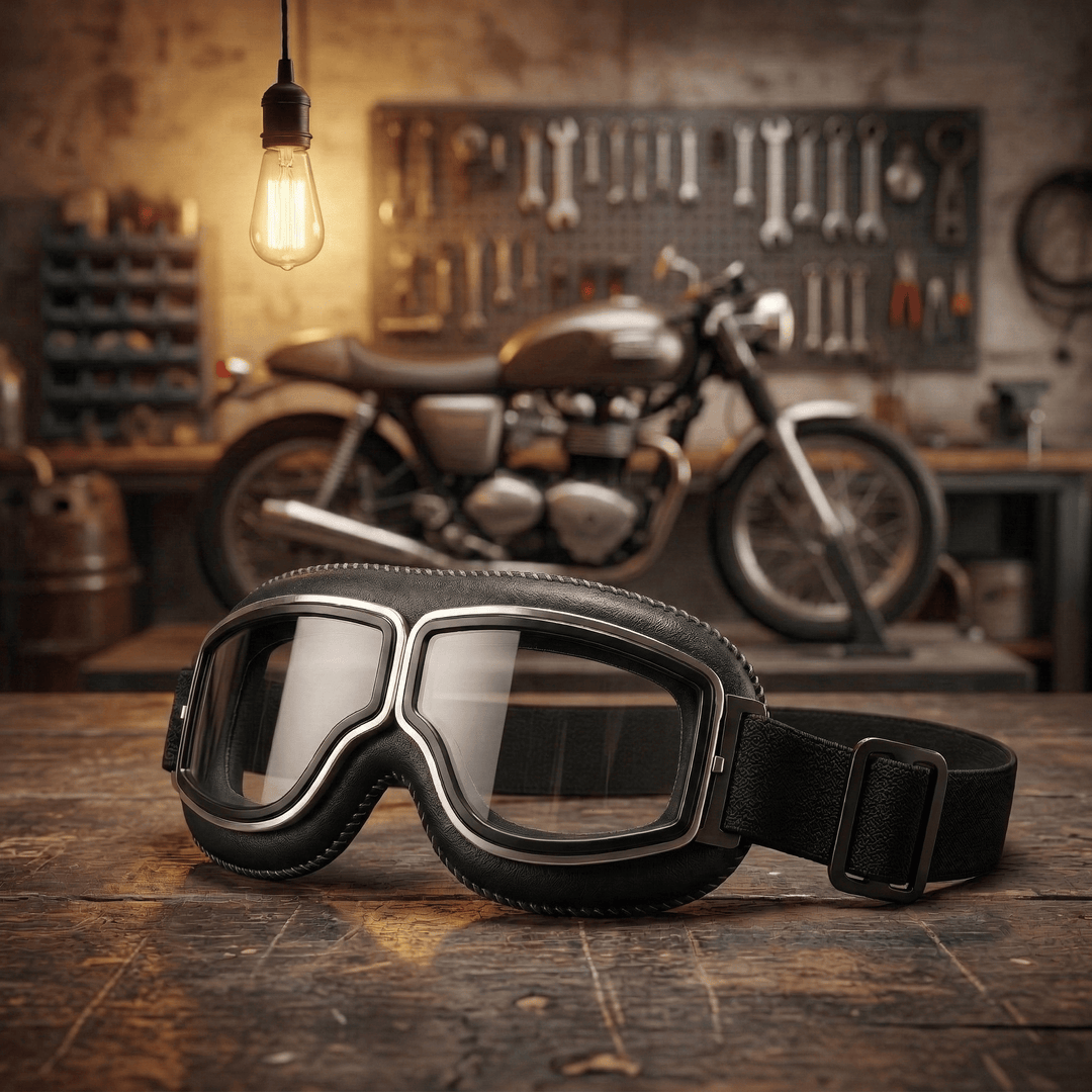 Alaric - Vintage Motorcycle Goggles