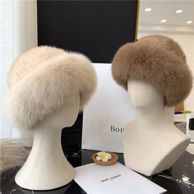 Olwen - Plush Faux Fur Winter Hat