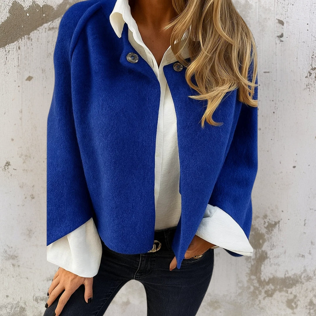 Nalitha - Soft-Touch Cropped Jacket