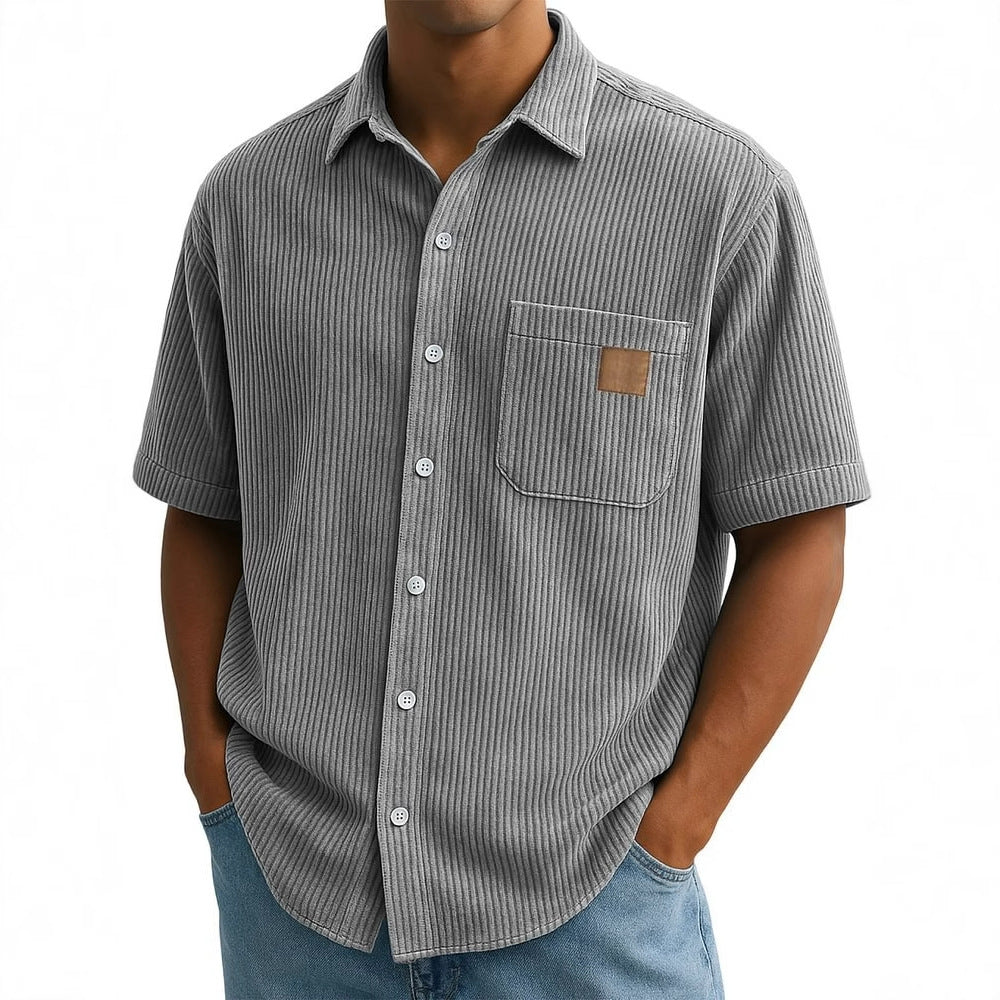 Anwick - Soft-Touch Ribbed Shirt