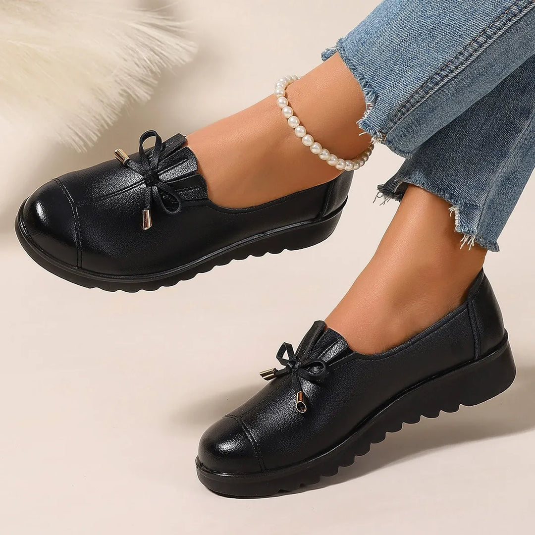Kyla - Cushioned Platform Loafers