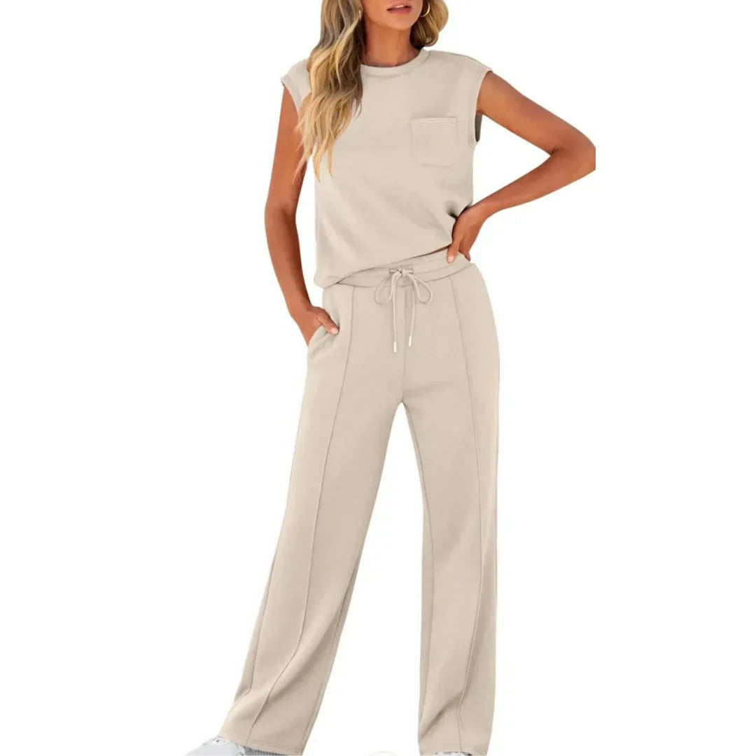 Tivaya - Soft-Touch Lounge Co-ord Set