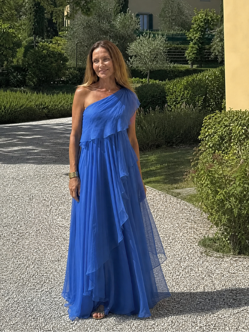 Katriana - Soft-Touch Ruffle Maxi Dress