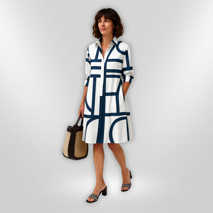 Arlinn - Breezy Shirt Dress