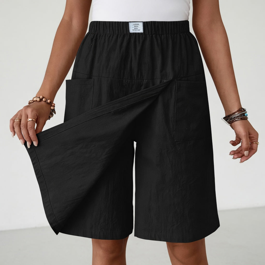 Fiorisse - Premium Stretch Wrap-Front Skort