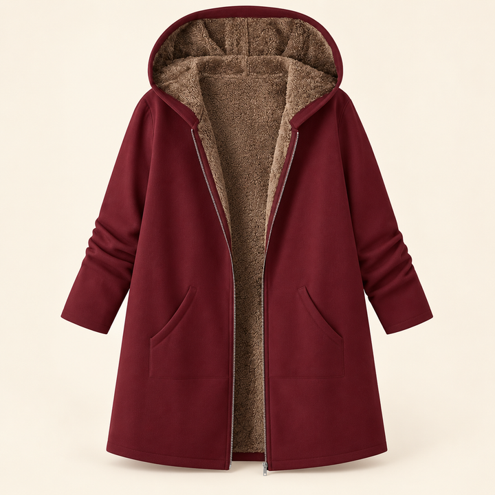 Nadja - Hooded Longline Coat