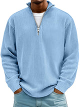 Blackden - Ribbed Half-Zip Sweater
