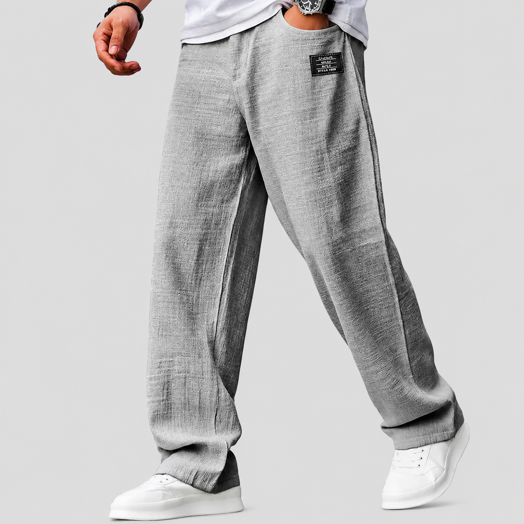 Ashwin - Relaxed-Fit Linen Trousers