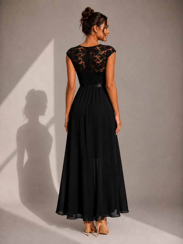 Ainsley - Embroidered Evening Gown