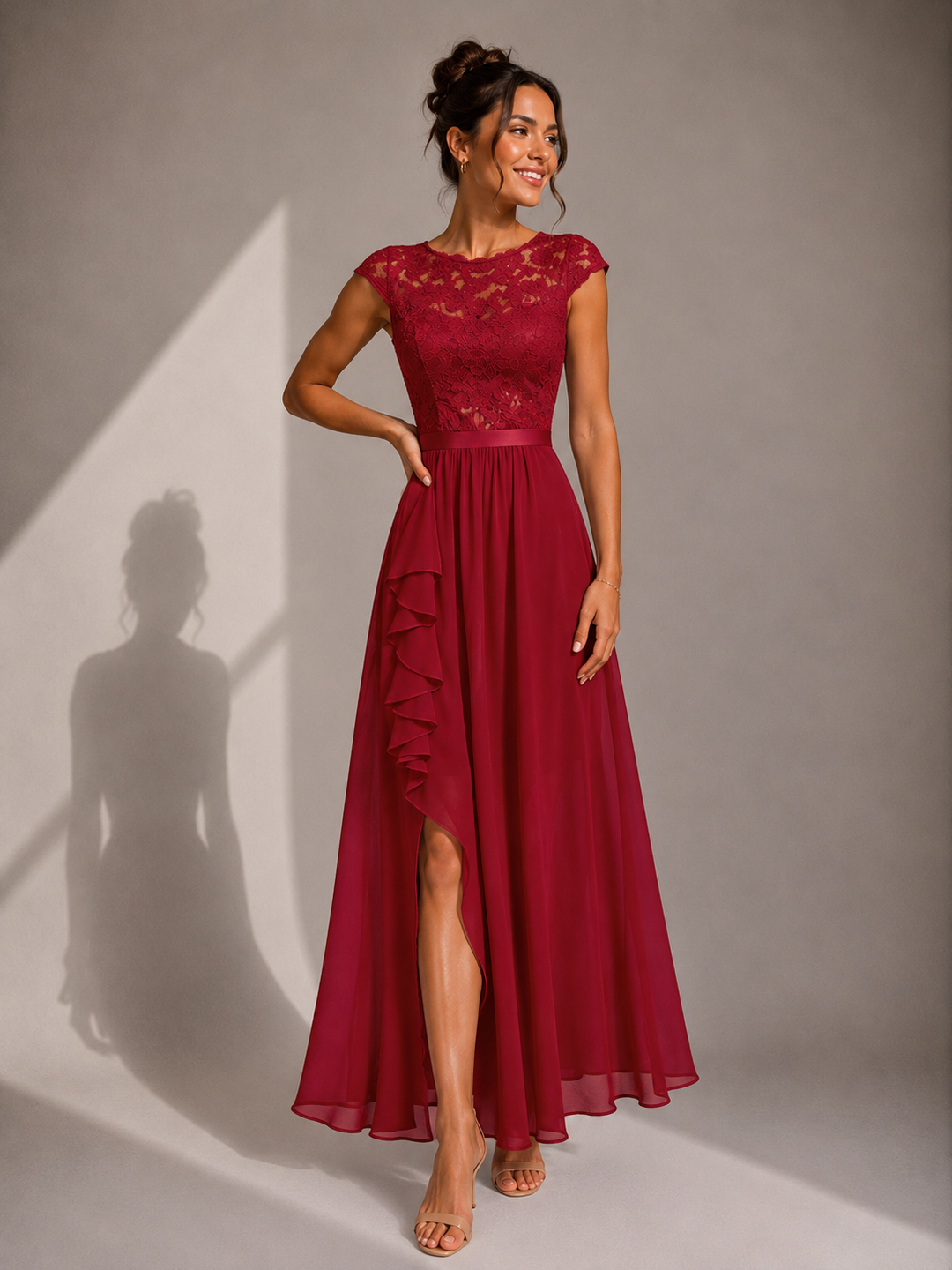 Capri - Elegant A-Line Maxi Dress