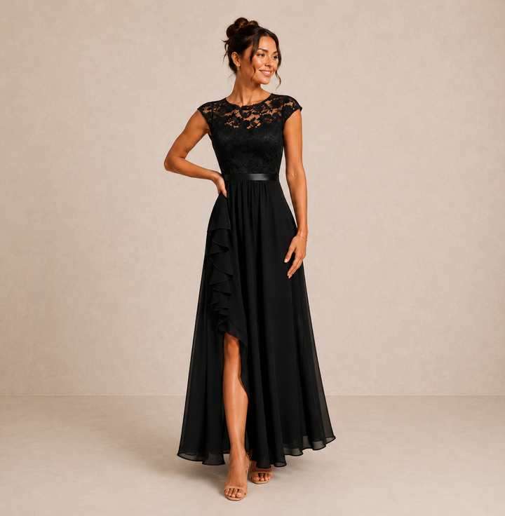 Capri - Elegant A-Line Maxi Dress
