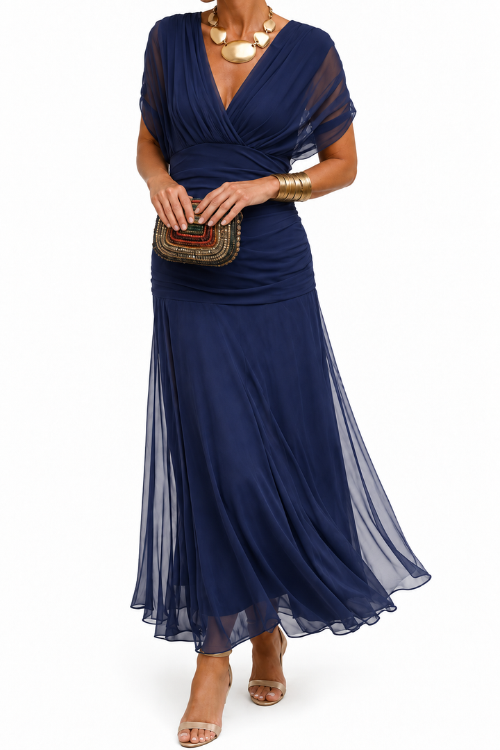 Arla - Soft-Touch Mermaid Evening Dress