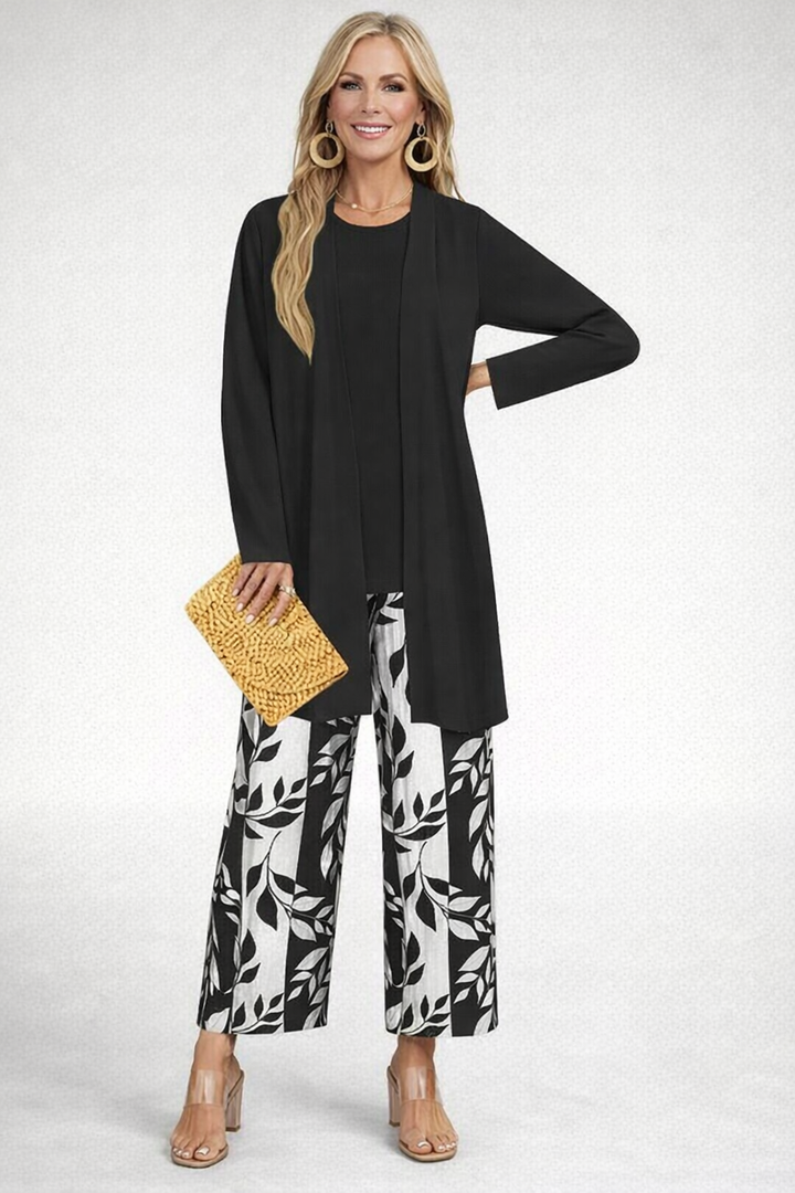 Petralyn - Soft-Touch Layered Three-Piece Set