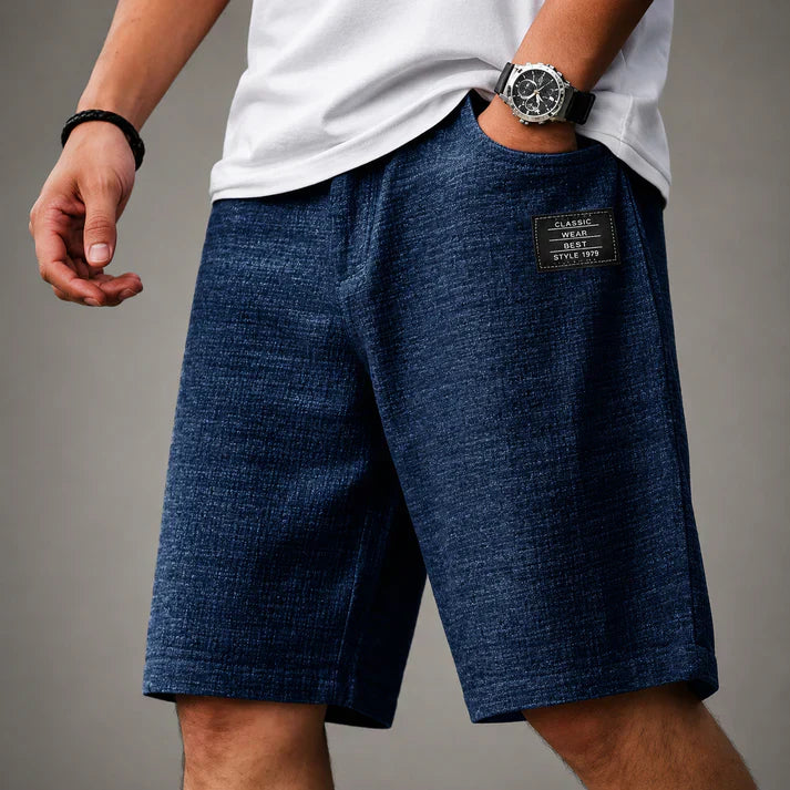 Caelan - Refined Linen Shorts