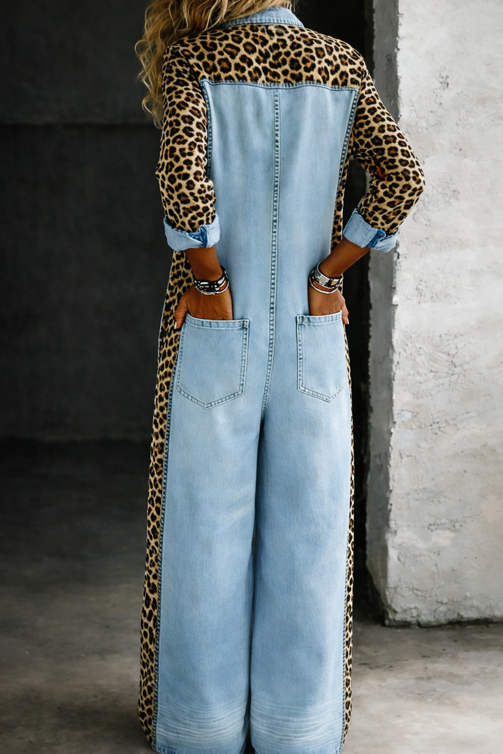 Arabeth - Soft-Touch Indigo Blouse