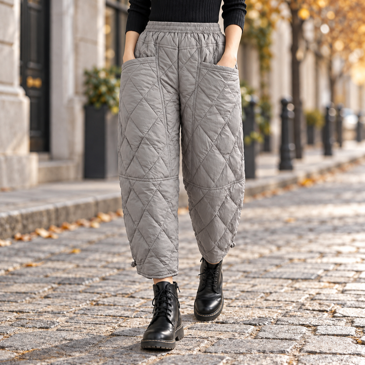 Wilma - Quilted Trousers