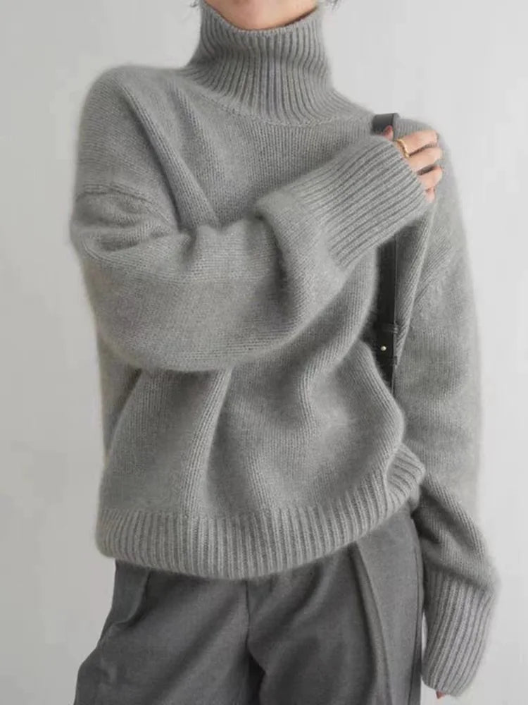 Emani - Soft-Touch Turtleneck Sweater