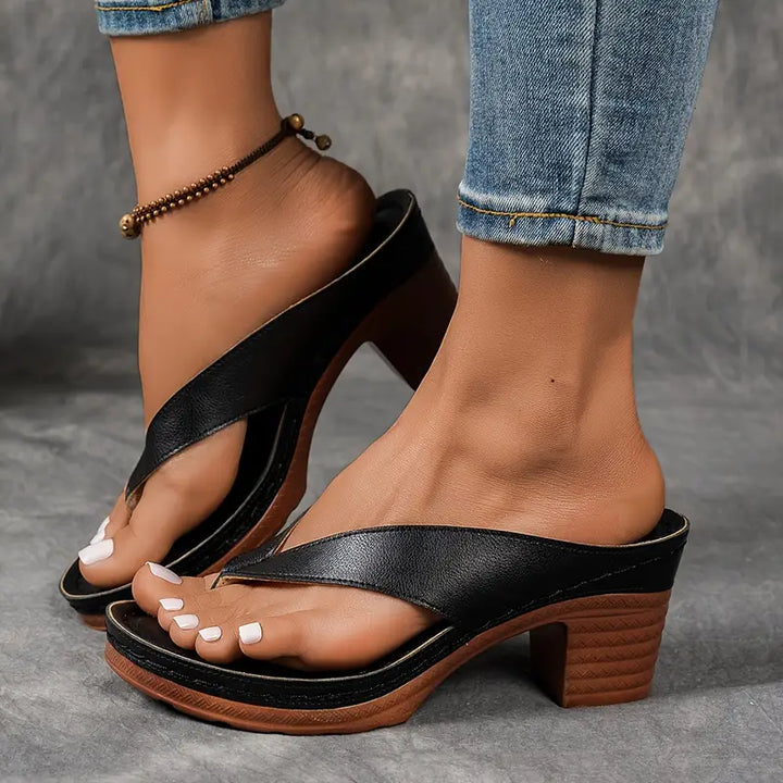 Jorja - Contoured Heeled Sandals