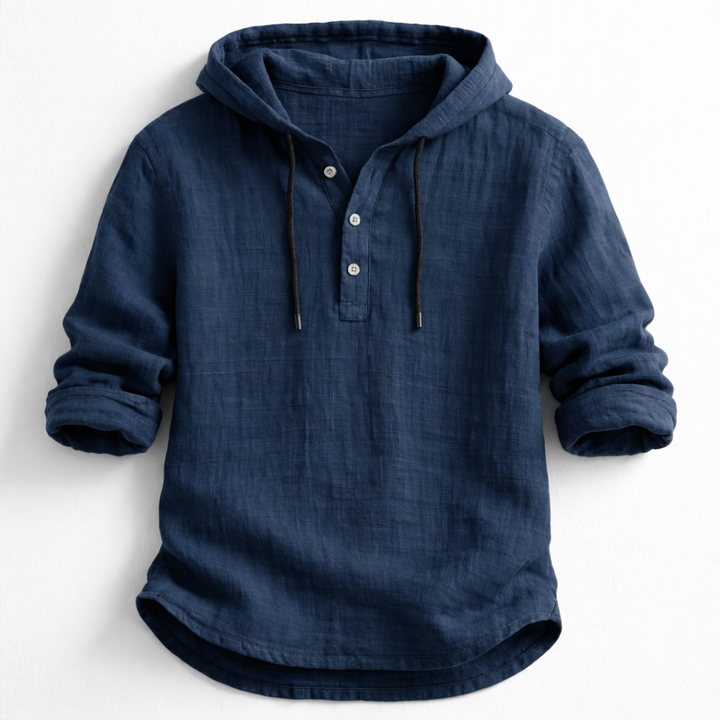 Alton - Breathable Linen Hoodie
