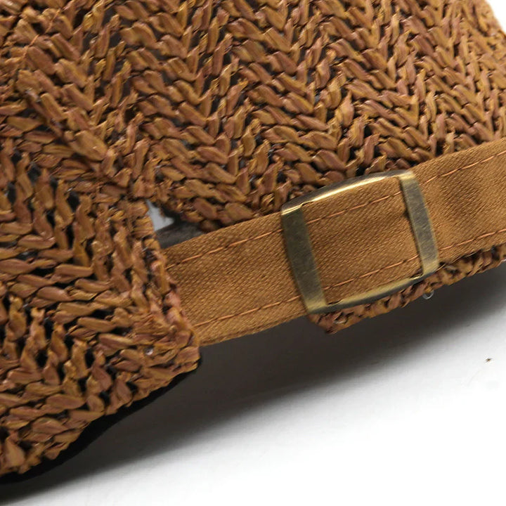 Zorven - Breathable Herringbone Flat Cap