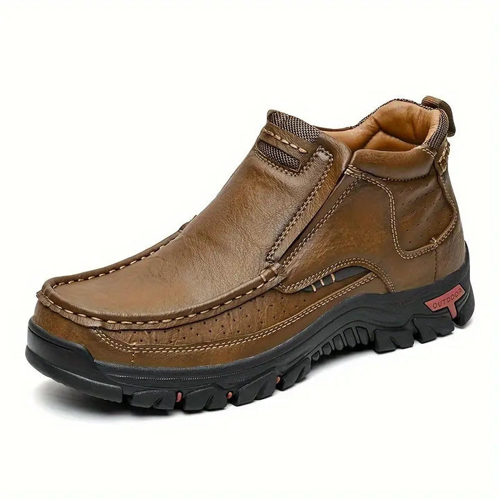 Barcliff - Rugged Leather Ankle Boots