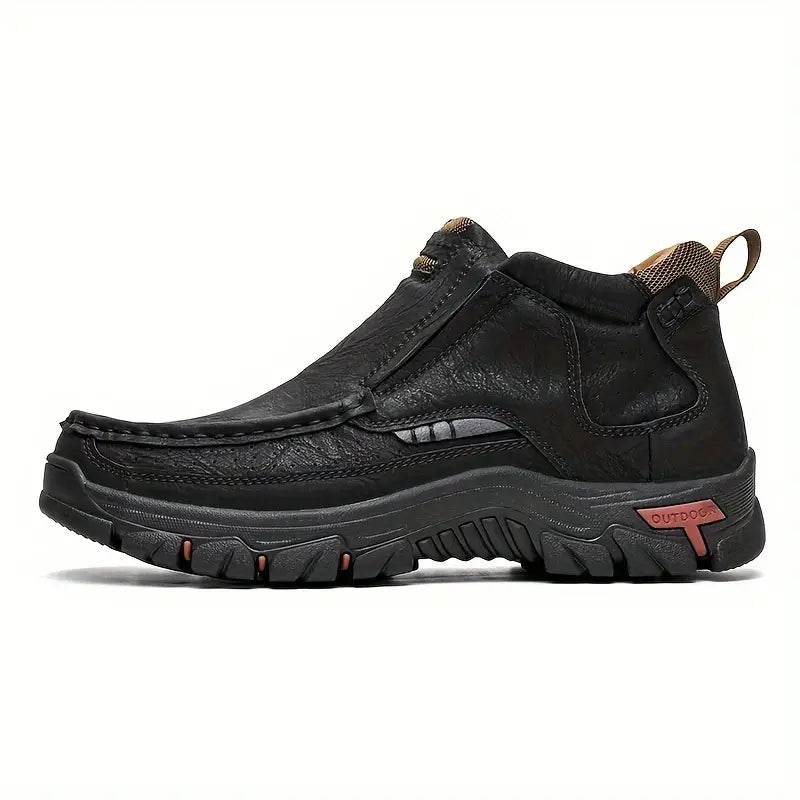 Barcliff - Rugged Leather Ankle Boots