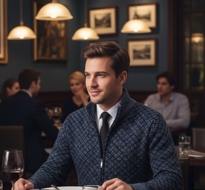 Zarellon - Stylish Casual Zip Sweater