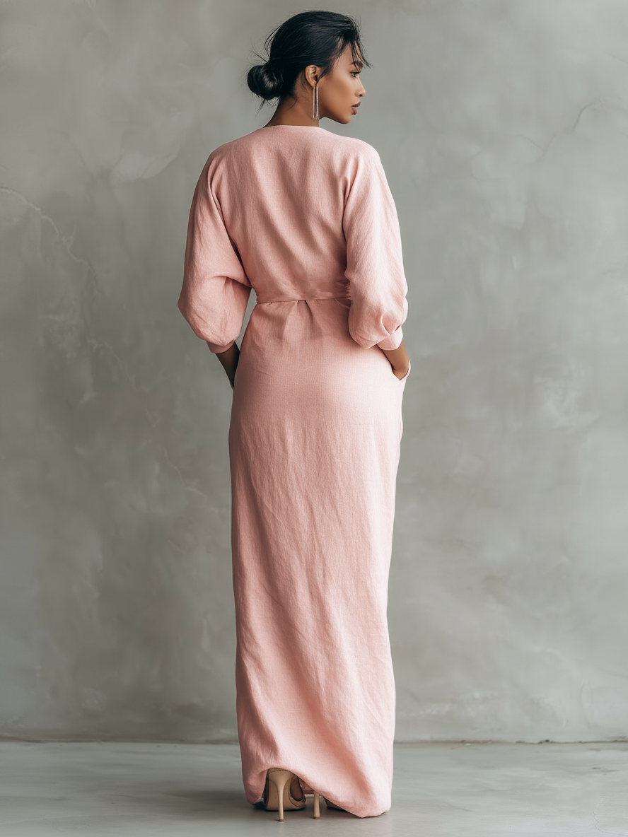 Damaris - Breezy Linen Maxi Dress