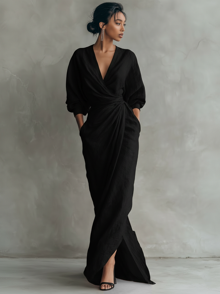Damaris - Breezy Linen Maxi Dress