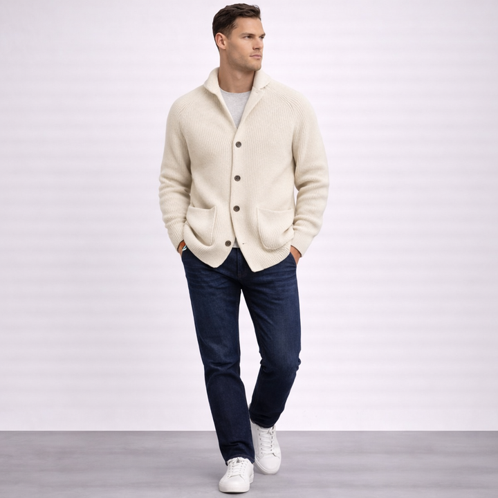 Quentin - Ribbed Cardigan