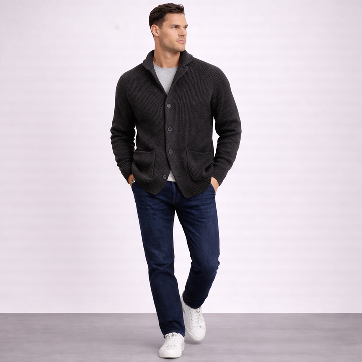 Quentin - Ribbed Cardigan