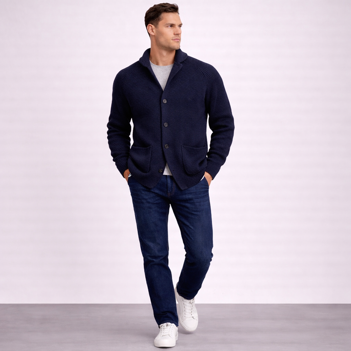 Quentin - Ribbed Cardigan