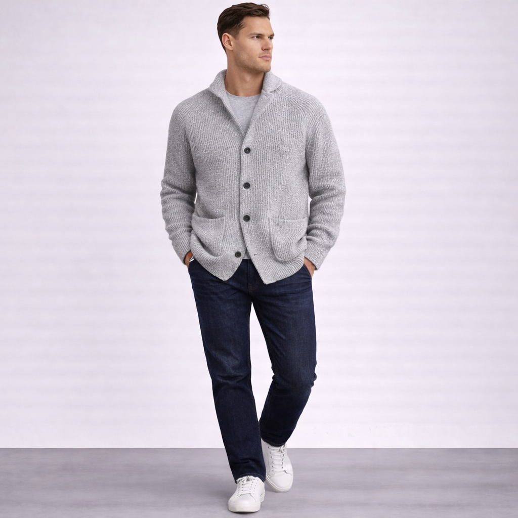 Quentin - Ribbed Cardigan