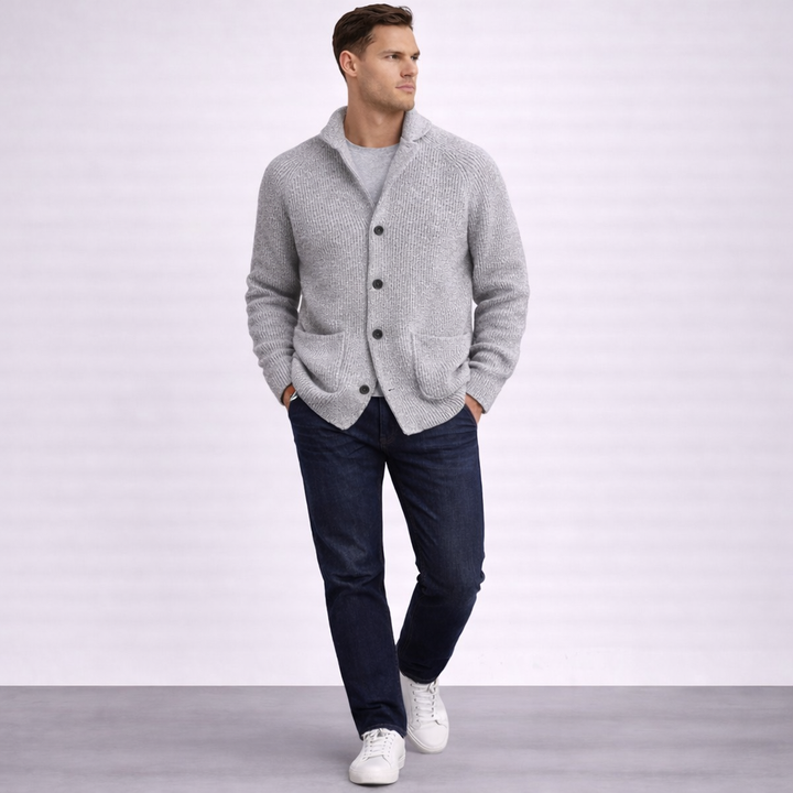 Quentin - Ribbed Cardigan
