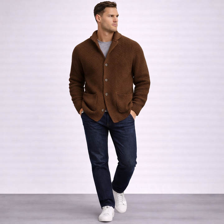 Quentin - Ribbed Cardigan
