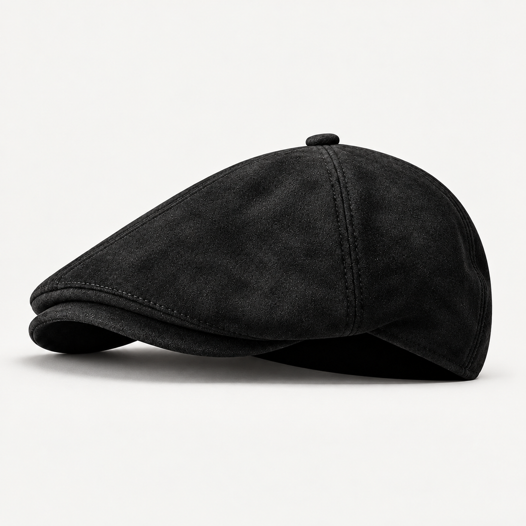 Marten - Topstitched Panelled Beret