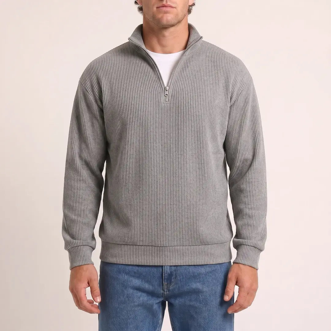 Beadlow - Soft-Touch Half-Zip Sweater