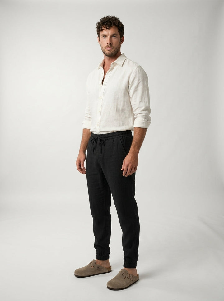 Carrick - Lightweight Linen Joggers