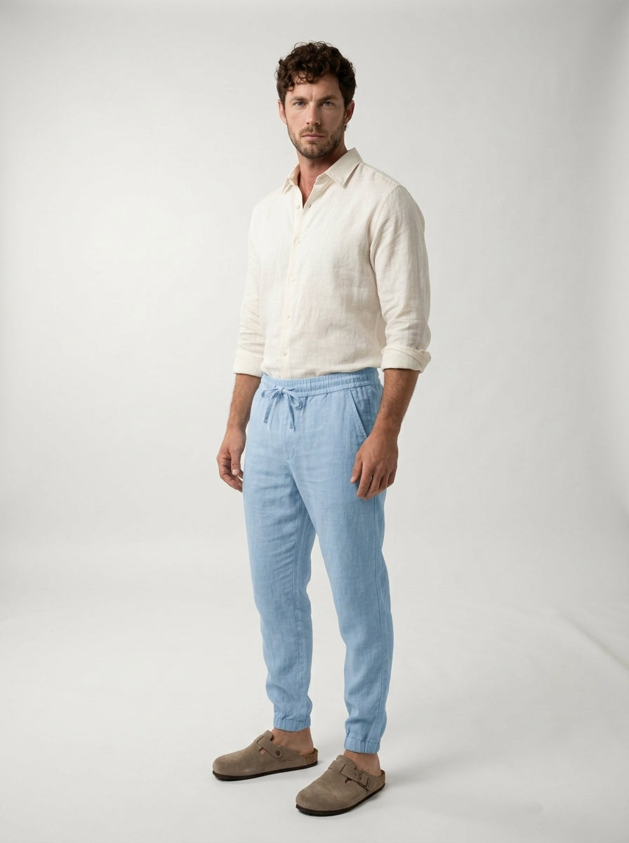 Carrick - Lightweight Linen Joggers