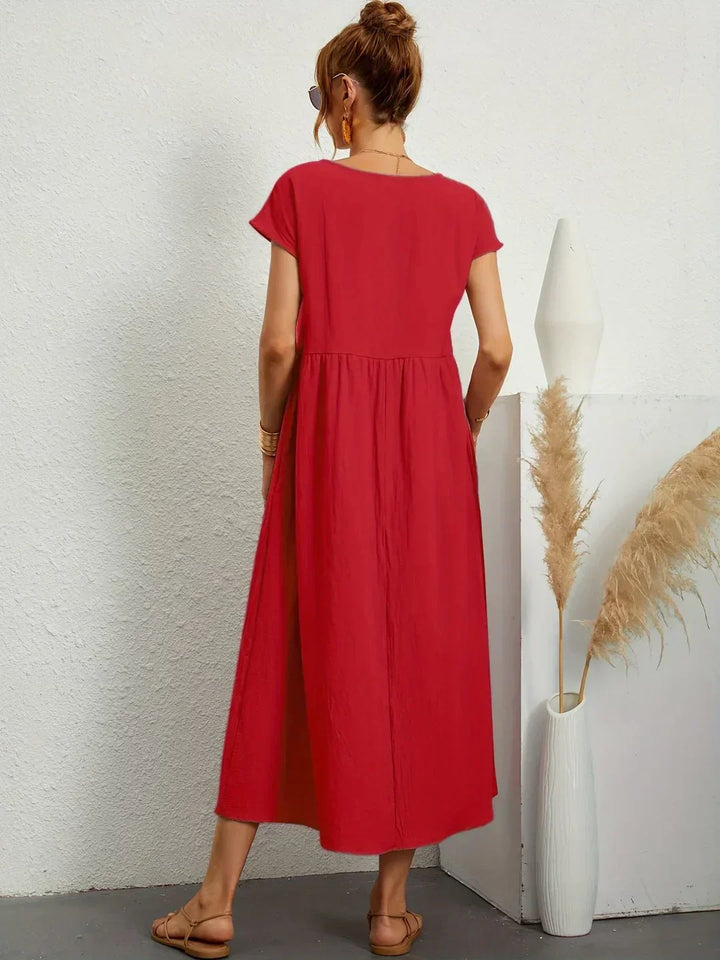 Keiraen - Soft-Touch Elegant Dress