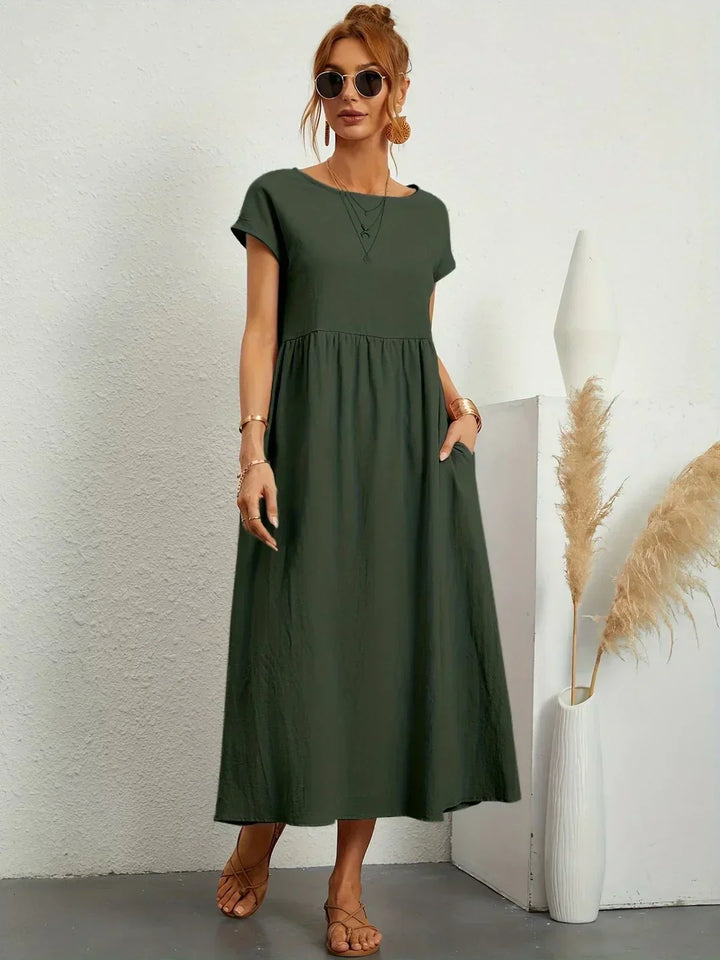 Keiraen - Soft-Touch Elegant Dress
