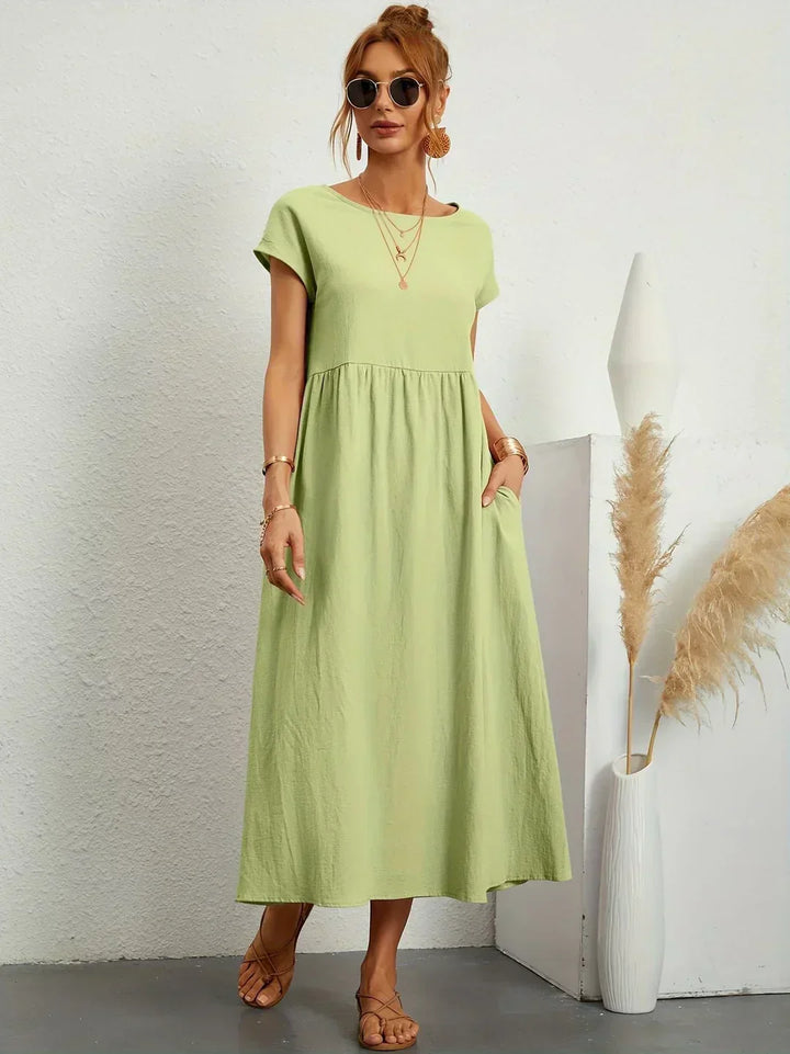 Keiraen - Soft-Touch Elegant Dress