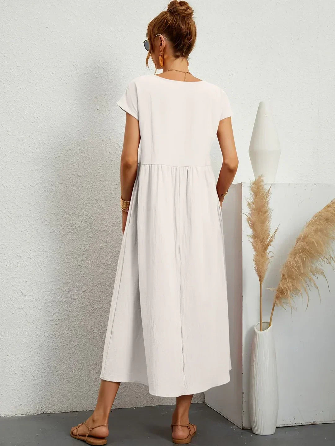 Keiraen - Soft-Touch Elegant Dress