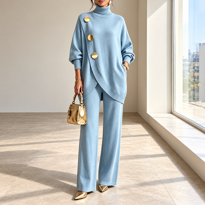 Niamh - Soft-Touch Knit Two-Piece Set