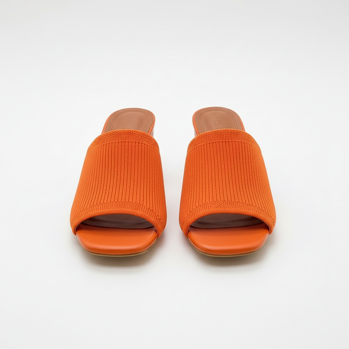 Virelle - Soft-Touch Block Heel Pumps