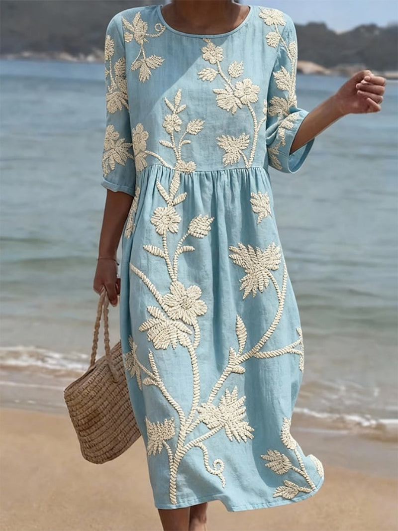 Wrenley - Airy Midi Dress