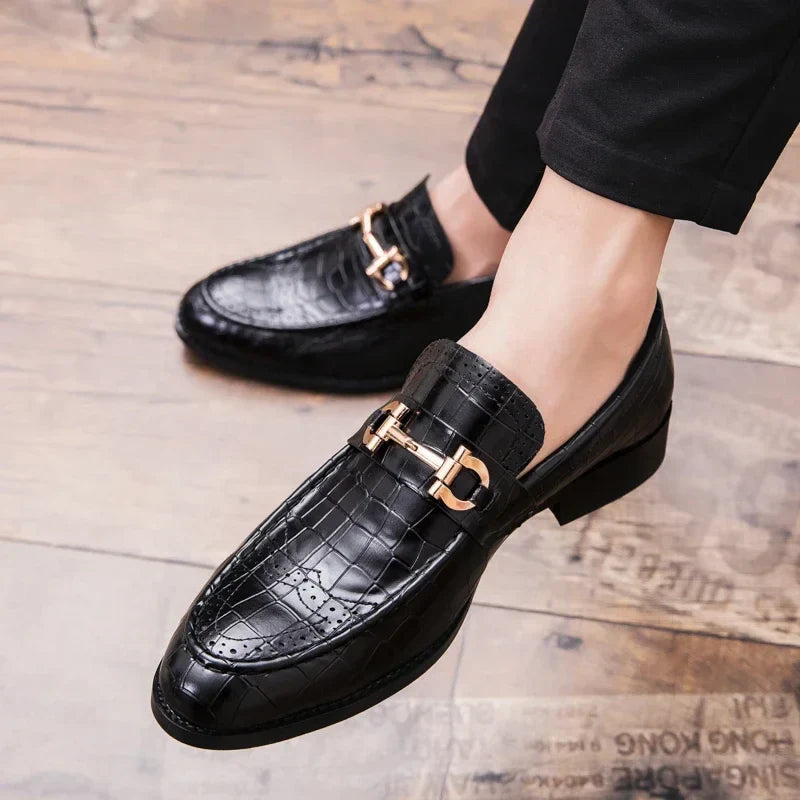 Stellan - Premium Buckle Loafers