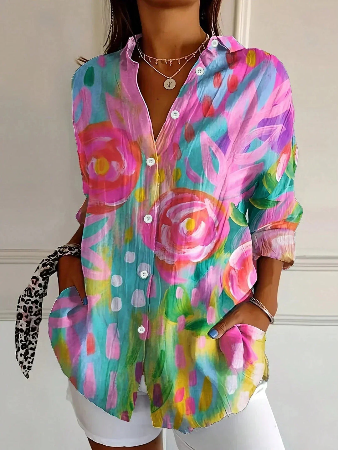 Camilla - Premium Stretch Blouse