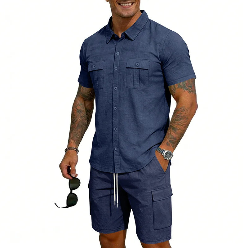 Yarcombe - Breathable Men's Two-Piece Set
