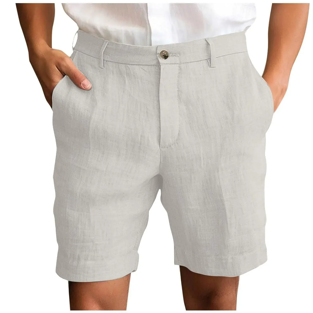 Calen - Tailored Linen Shorts